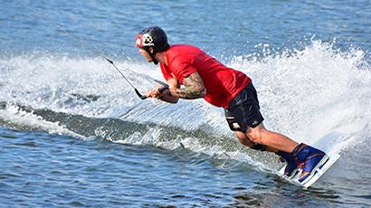 Wakeboarding auf dem Bleibtreusee